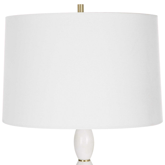 Regalia - White Marble Table Lamp