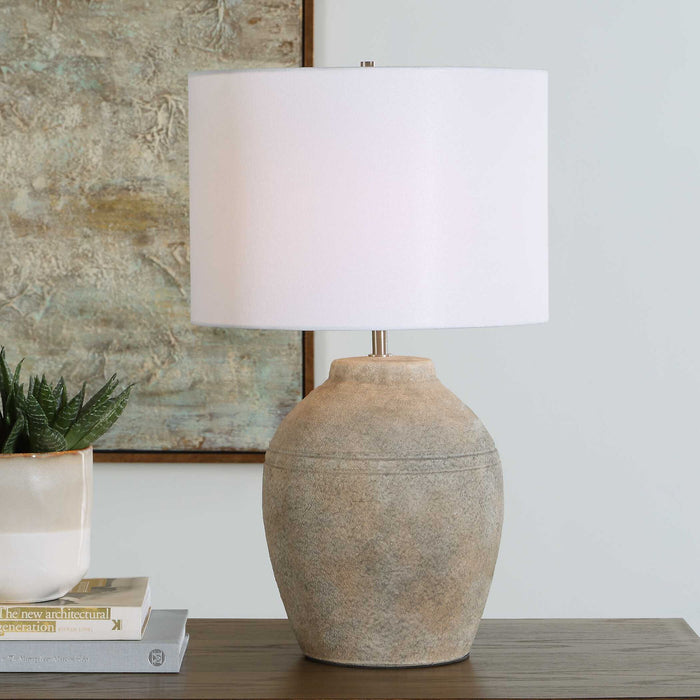 Table Lamp - Neautral Earth / Gold