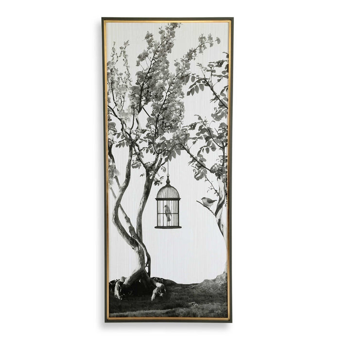 Woodland Songbird - Framed Print - Left