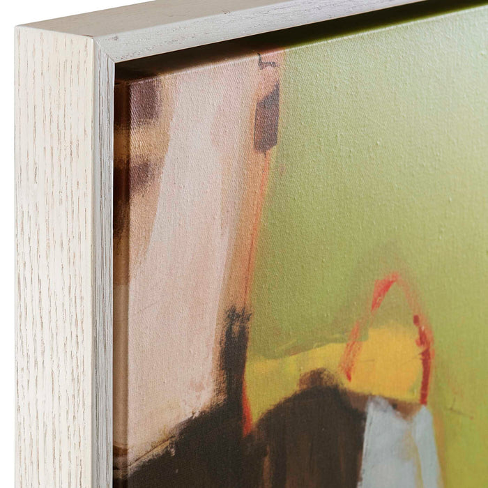 Queen For A Day - Framed Canvas - Black / Blue / Gray