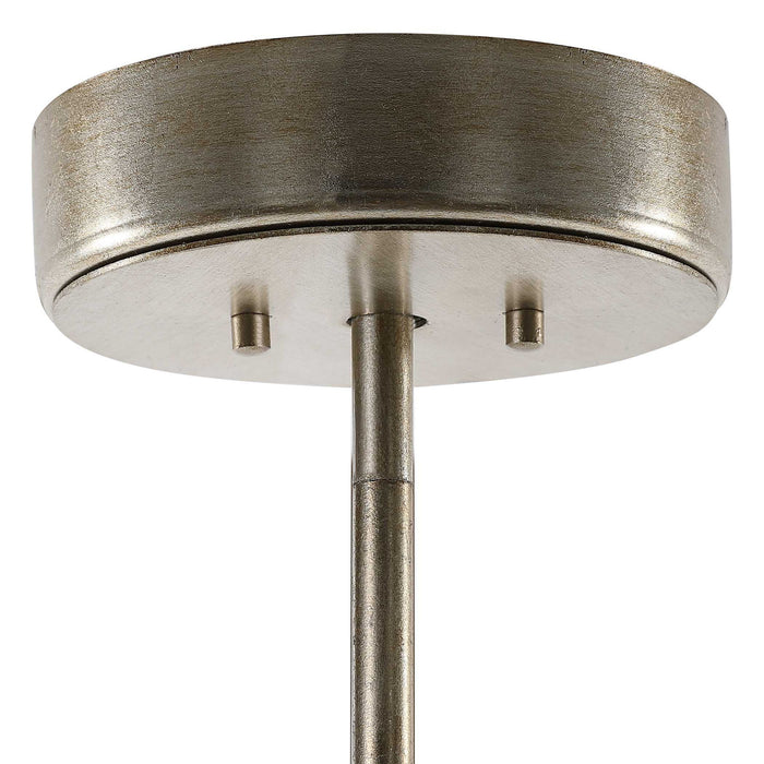 Goccia - 6 Light Tear Drop Glass Pendant - White