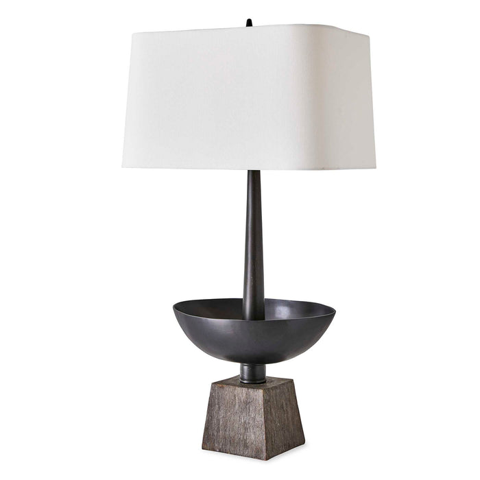 Basin - Table Lamp - Bronze