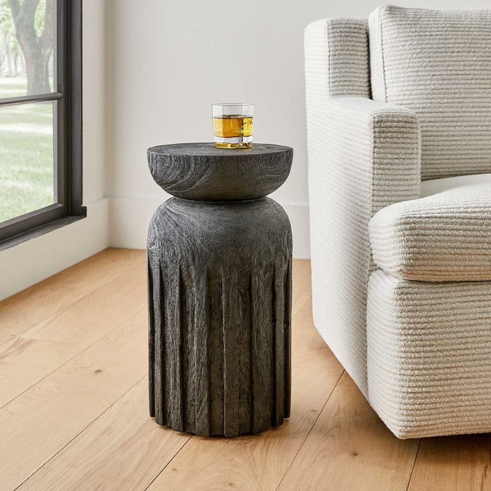 Goblet - Short Accent Table - Black