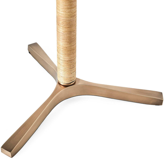 It's A Wrap - Accent Table - Brass