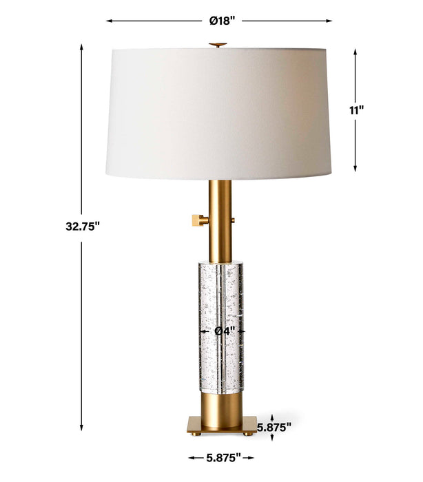 Bubbling Up - Table Lamp - Brass