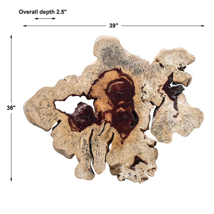 Geller - Wood Wall Decor - Blonde