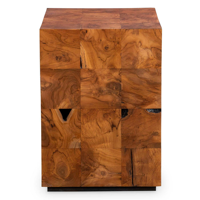 Teak Tac Toe - End Table