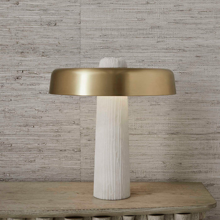 Spring Shower - Table Lamp - Gold / White
