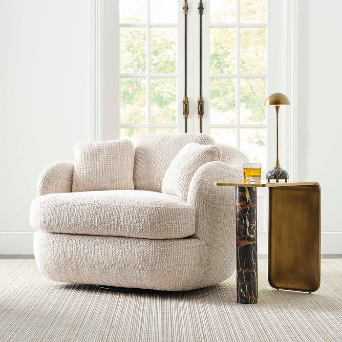 Hard Hat - Rechargeable Mini Lamp - Brass / Brown