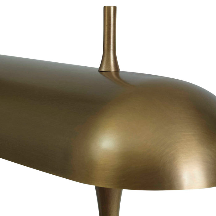 Papyrus - Desk Lamp - Brass / Brown / Gold