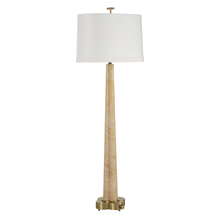 Golden Clover - Buffet Lamp - Brown