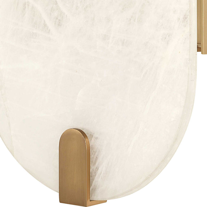 Lustrous - 3 Light Sconce - Crystal