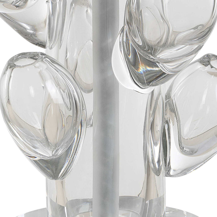 Clear Bloom - Table Lamp - White
