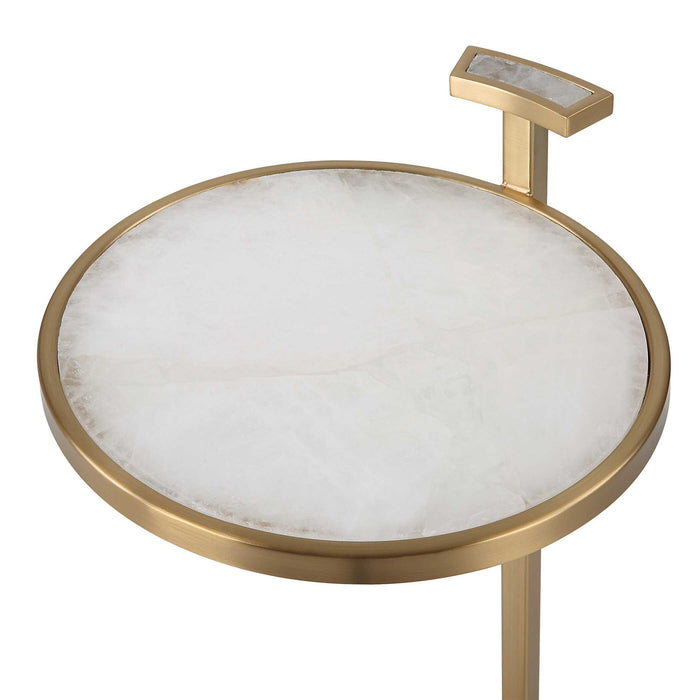 Jewel - Pull Up Accent Table - Round