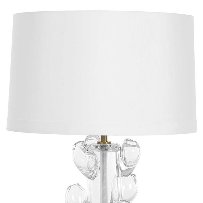 Clear Bloom - Table Lamp - White