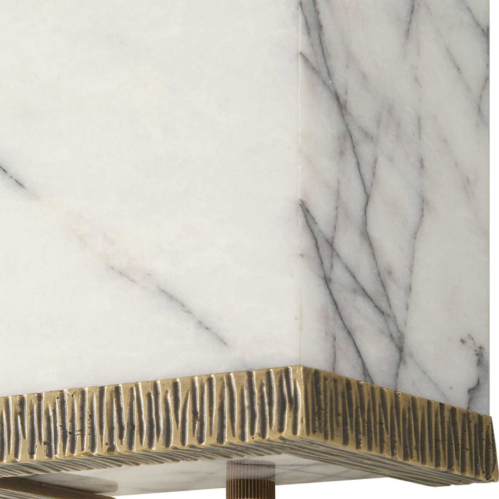 Caisson - 1 Light LED Sconce - Brass