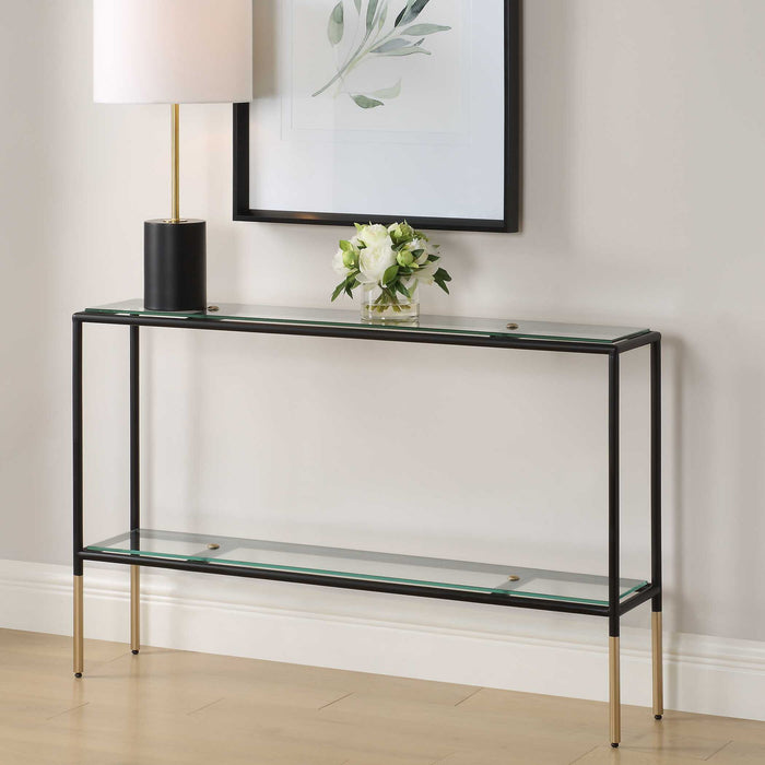 Accent Console Table - Black