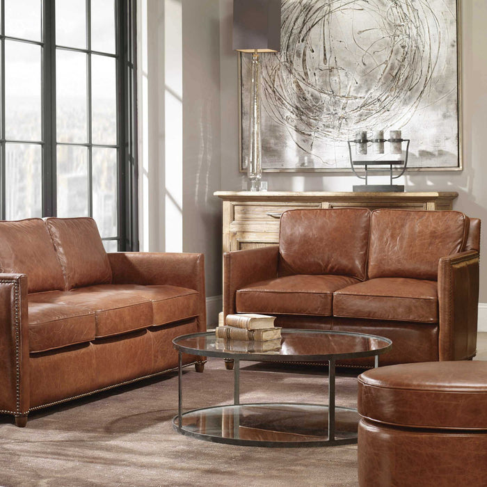 Graffiti - Hand Painted Canvas - Gray / White