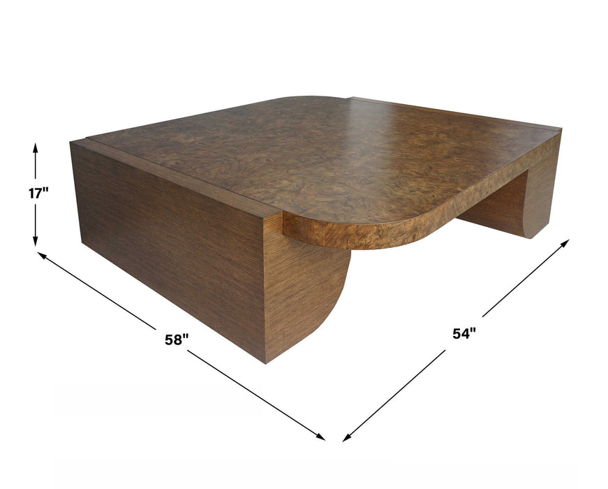Bolster - Coffee Table - Woodtone