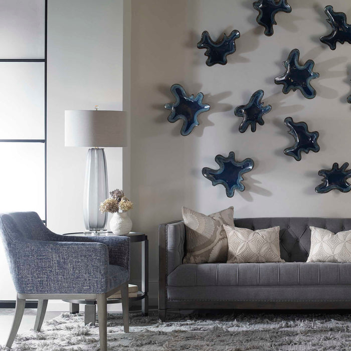 Splash - Bowls (Set of 3) - Blue