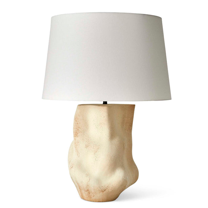 Grotto - Table Lamp - Brown / White