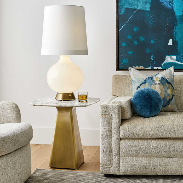 Full Moon - Table Lamp - Brass / Gold / White