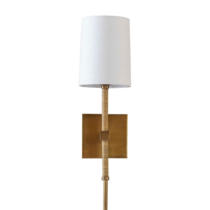 Wrap It Up - 1 Light Sconce - Brass
