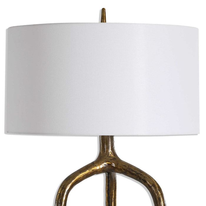 Wish Bone - Floor Lamp - Gold