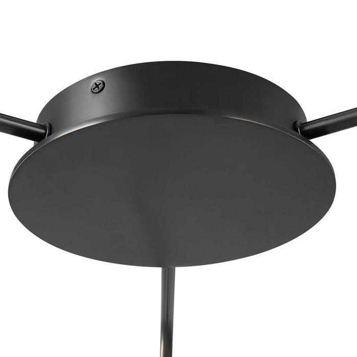 Pinion - 3 Light Pendant - Bronze / White