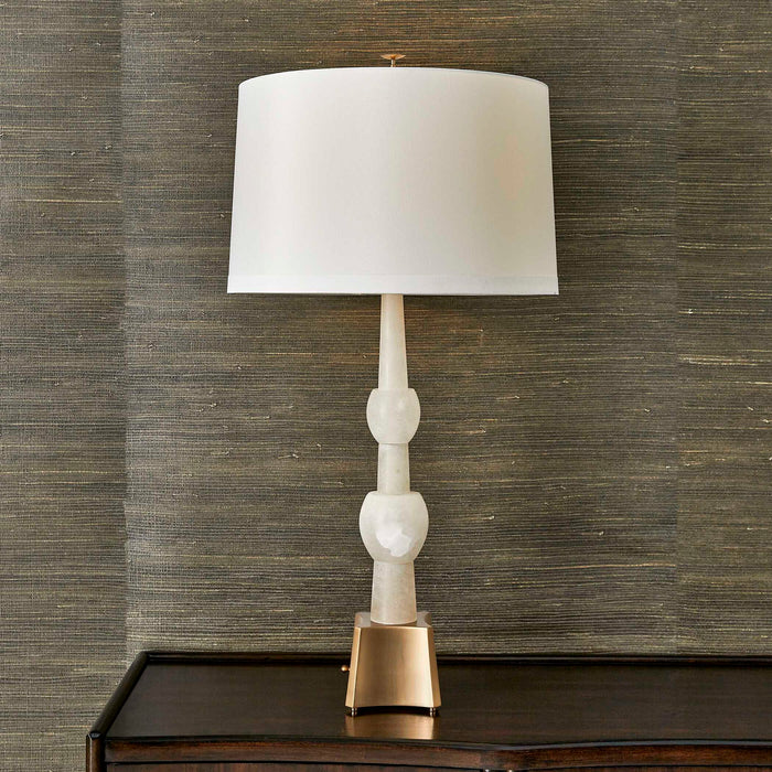 Steeple - Table Lamp - Brass / White