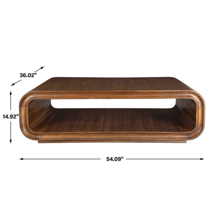 Runaround - Coffee Table - Woodtone