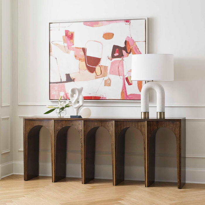 Coliseum - Console Table - Woodtone