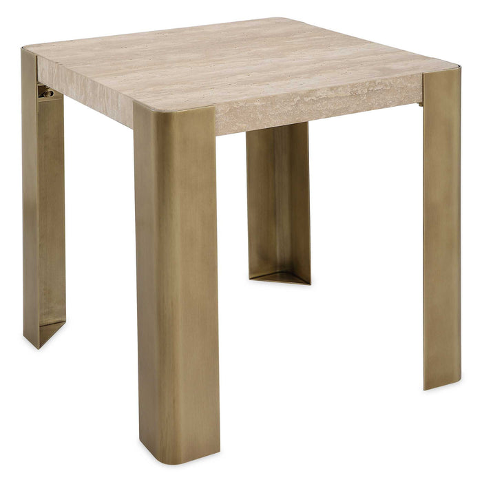 Caress - End Table - Gold