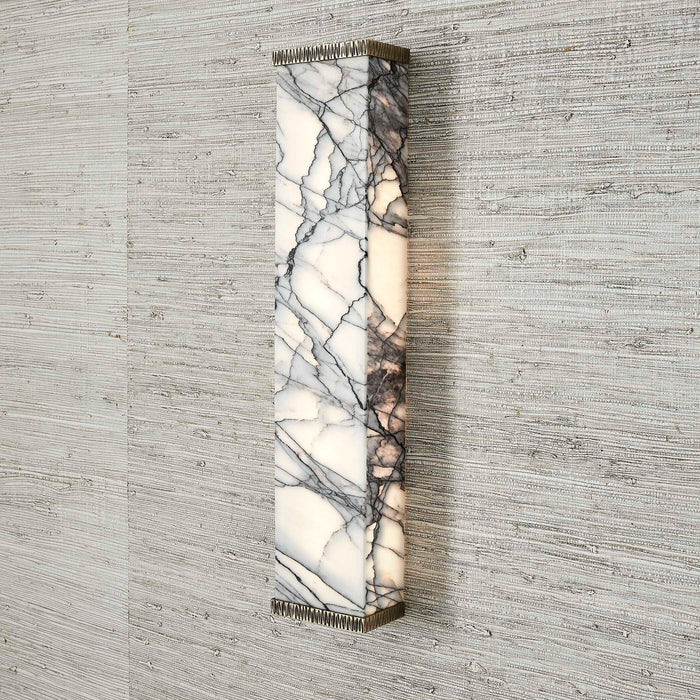 Caisson - 1 Light LED Sconce - Brass