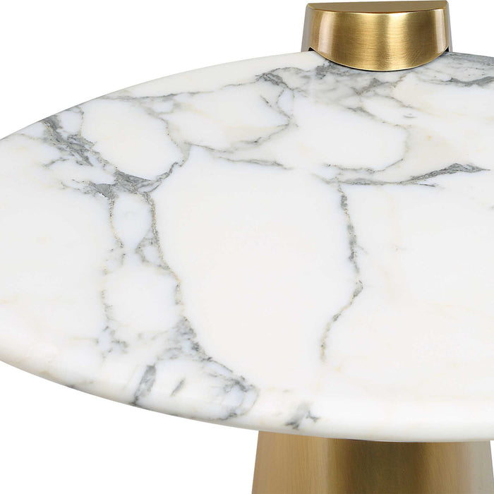 Strum - Marble Accent Table