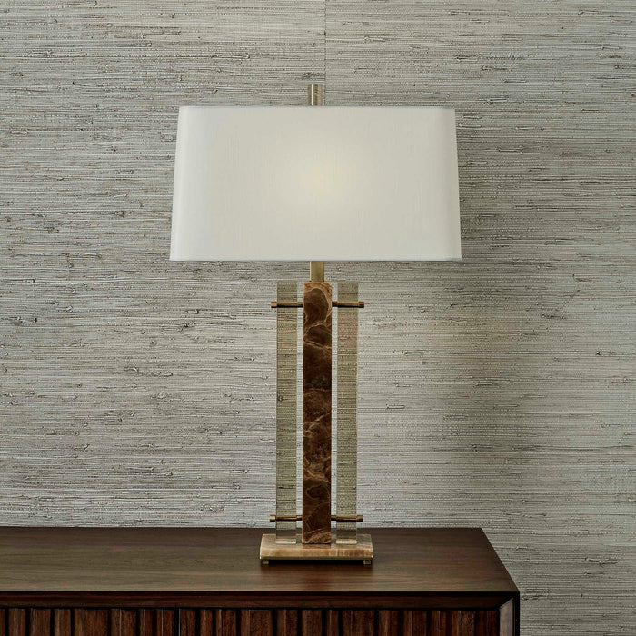 Triplex - Table Lamp - Brown