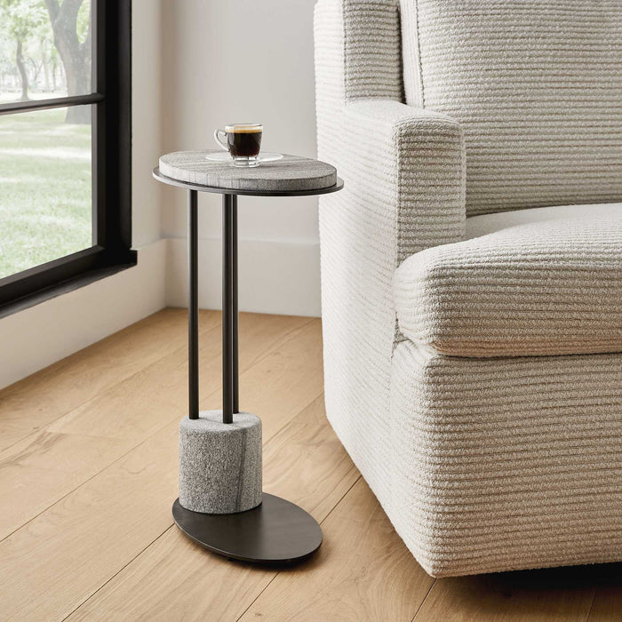 Strut - Accent Table - Black / Bronze