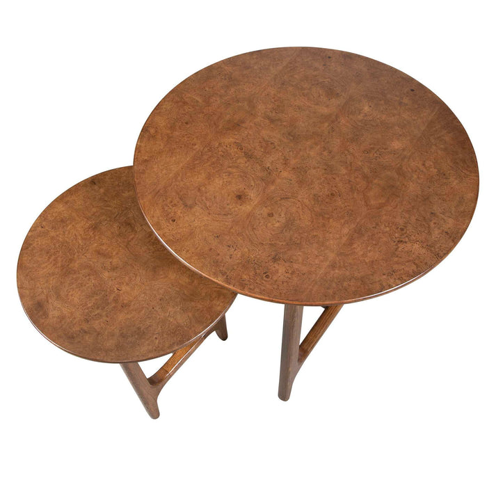 Stow Away - Nested Side Tables (Set of 2) - Woodtone