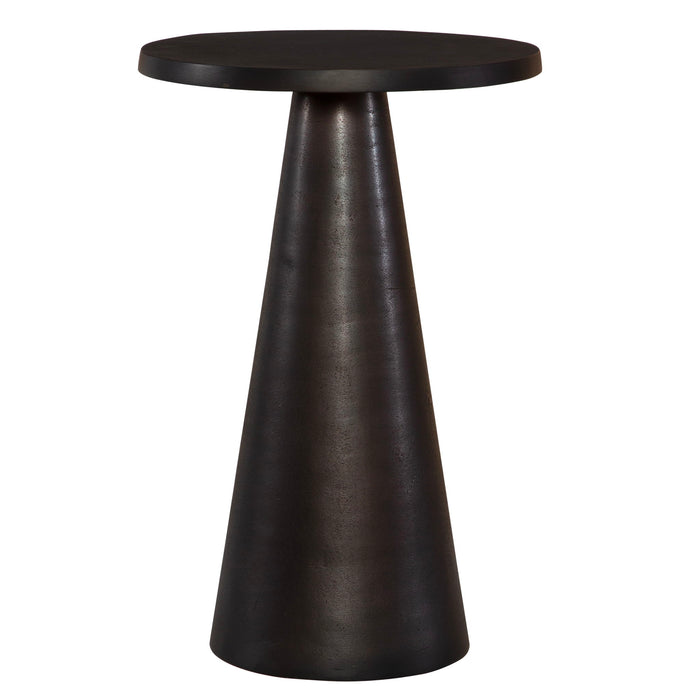 Metal Accent Table - Black