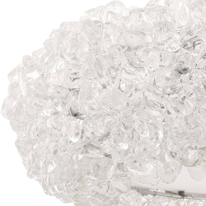 Spangled - 6 Light Pendant - Brass