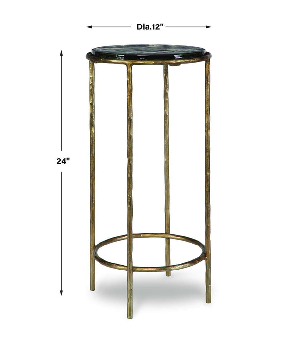 24" Accent Table - Gold