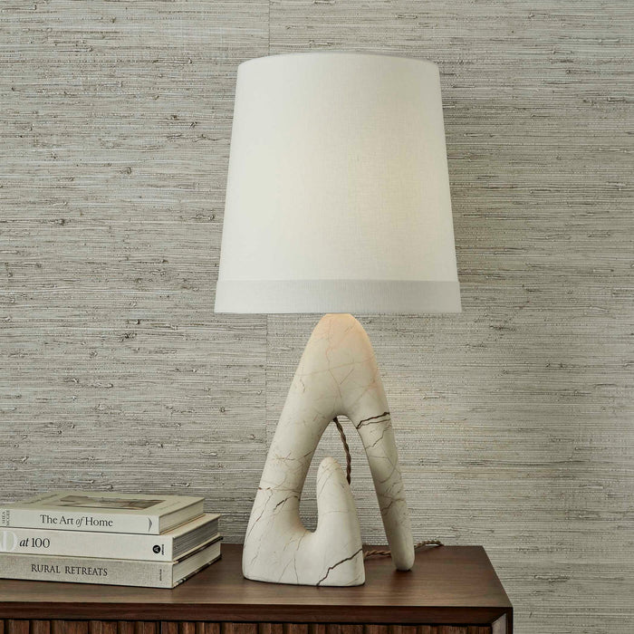 Teton - Table Lamp - Gold / White