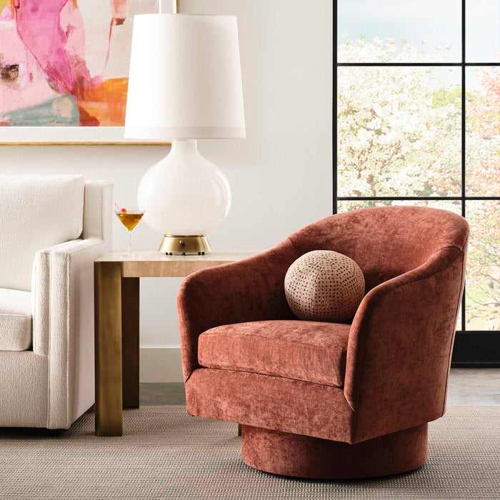 Full Moon - Table Lamp - Brass / Gold / White