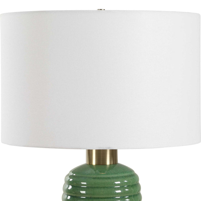 Table Lamp - Olive Green