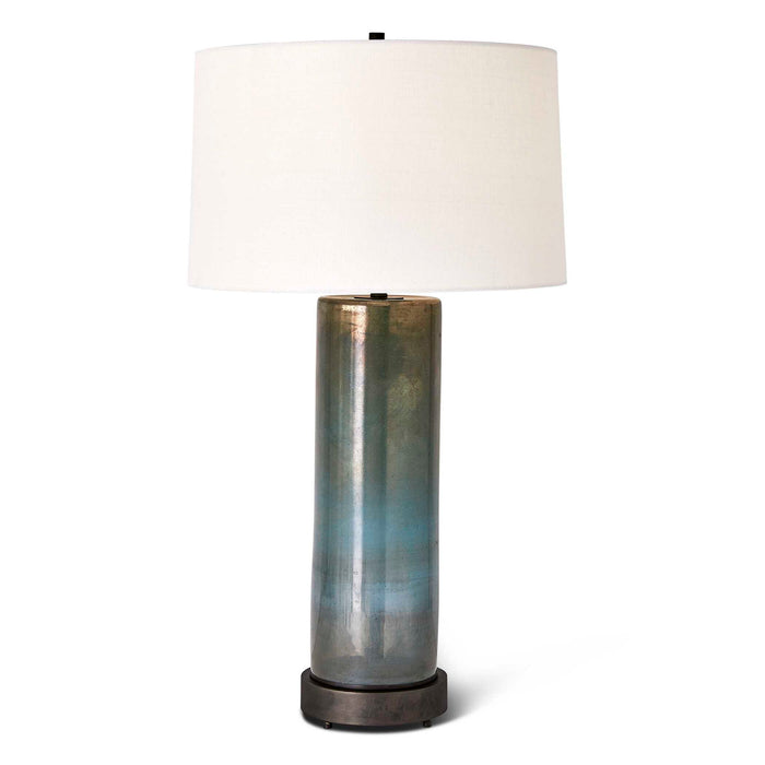Ocean Eyes - Table Lamp - Blue / Bronze