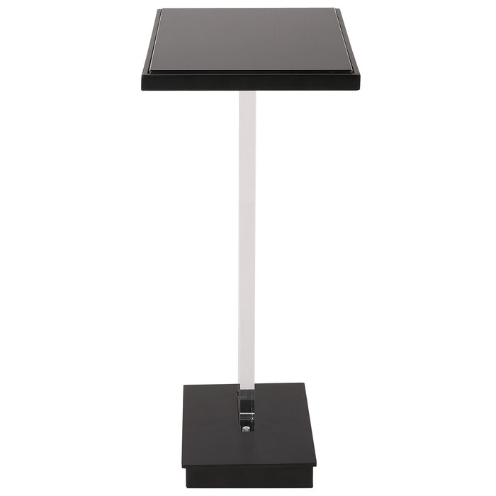 Angle - Contemporary Accent Table - Black