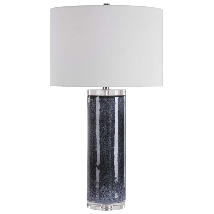 Midnight - Landscape Table Lamp - Black / Gray