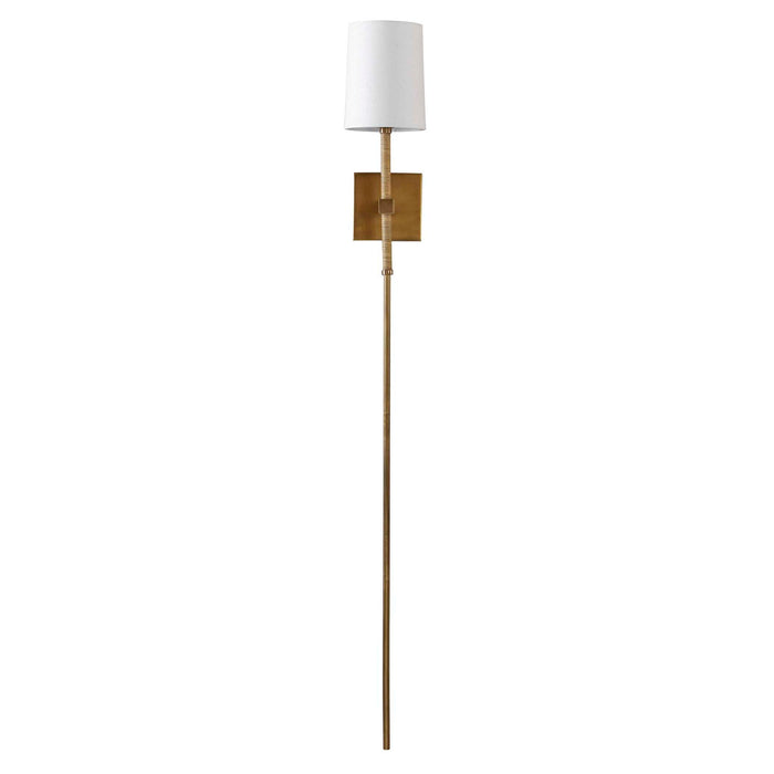 Wrap It Up - 1 Light Sconce - Brass