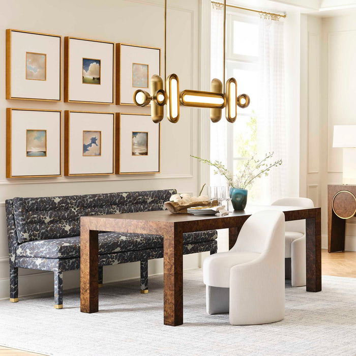 Dot Dash - 12 Light Pendant - Brass