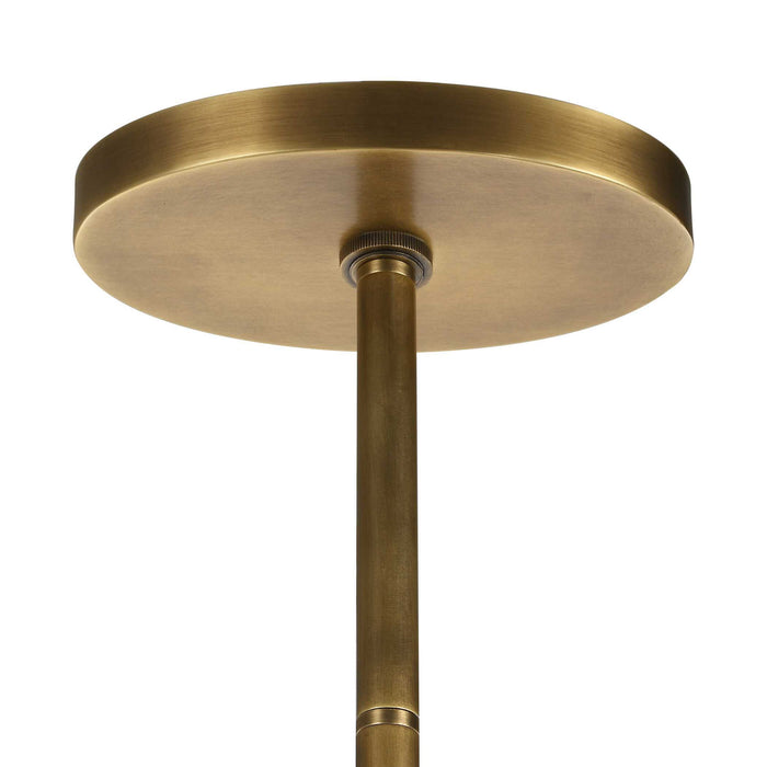 Bubbles - 6 Light Chandelier - Brass